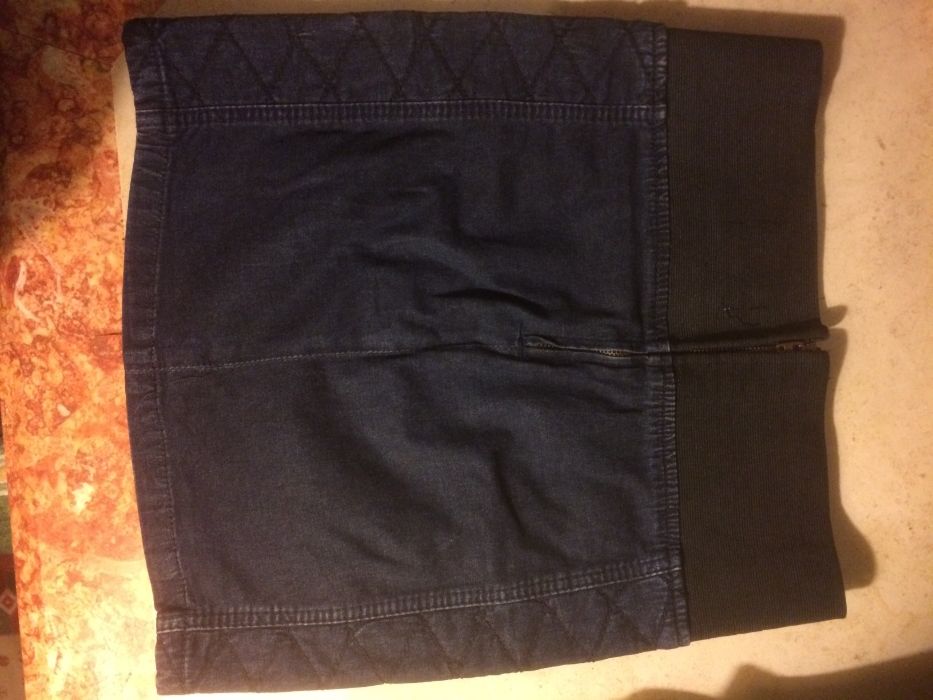 Saia de ganga tamanho 34, marca Pull & Bear