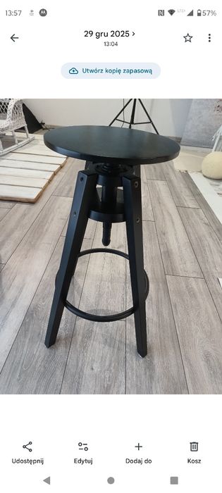 Stołek barowy IKEA