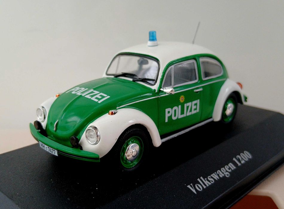 VW Carocha 1:43 Policia Alemã