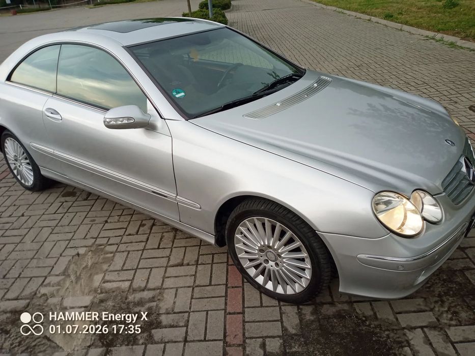 Mercedes-Benz CLK CLK 2,6 V6  170KM Przebieg 206000 km,Bardzo dobry stan