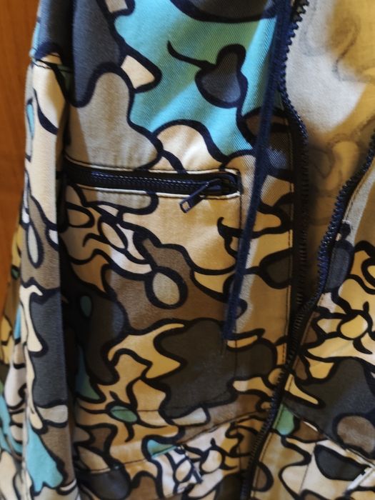 Bluza adidas taktyczna w niebieskie łatki.Rozmiar M.