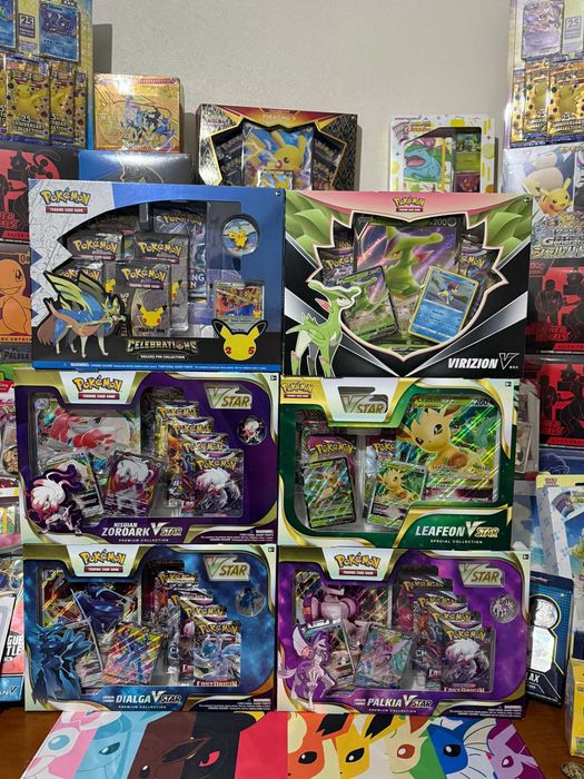 Pokemon Tcg Elite Trainer Box e mais