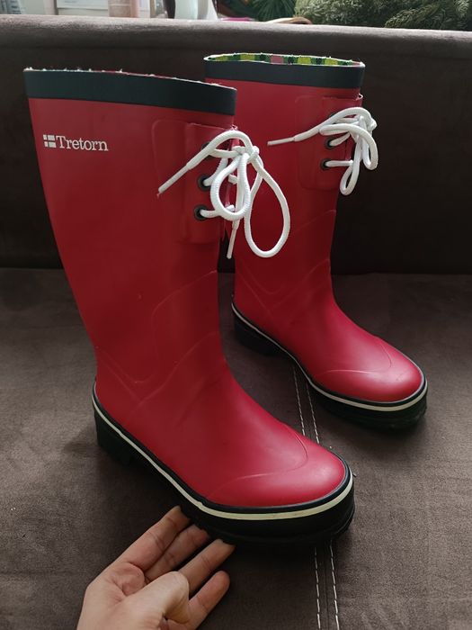 Tretorn czerwone kalosze r. 35