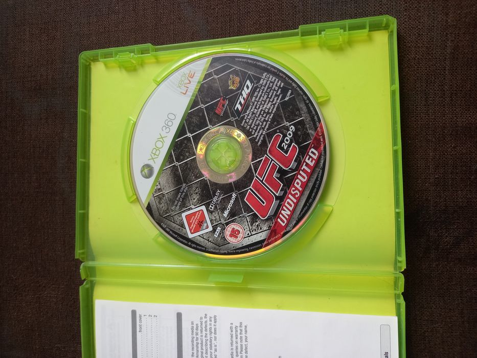 Gra UFC Undisputed 2009 na xbox 360
Gra była używana i nosi