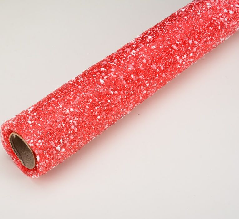 Материал для оформления букетов и поделок сетка снег