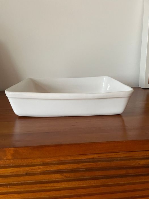 Tabuleiro de forno branco 2 unidades