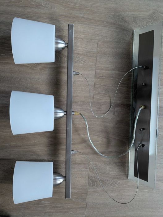 Lampy do jadalni i kuchni  - Komplet 3 lamp wiszących i 2 kinkiety
