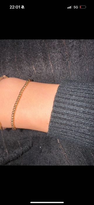 Złota bransoletka