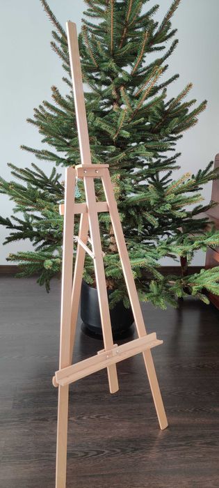 Sztaluga malarska drewniana dziecięca odbiór osobisty