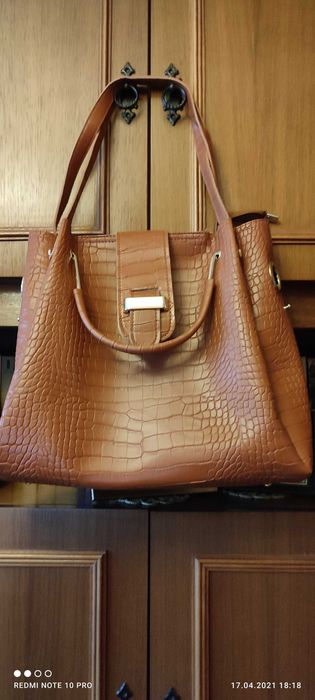 Zestaw torebek damskich  (krokodyl)