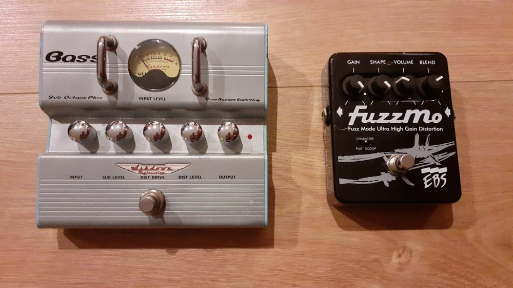 Pedal octave ashdow e pedal fuzz ebs