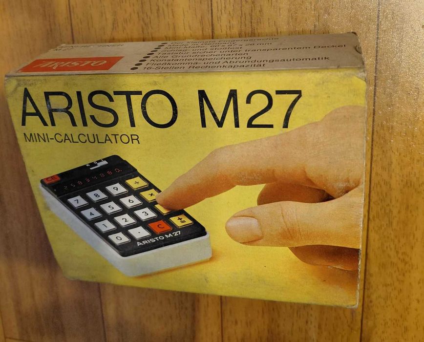 Calculadora Aristo M27
