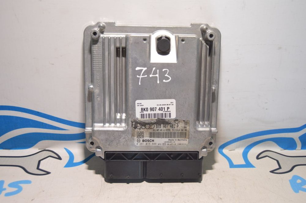 CENTRALINA ECU MOTOR BOSCH AUDI 0281015888 8K0907401P 8K0907401