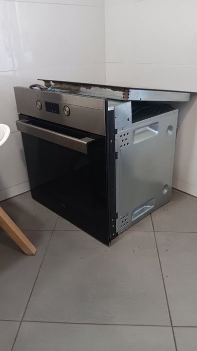Forno e placa vidro cerâmica Teka