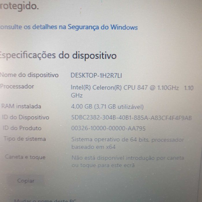 Samsung motherboard NP270E5E with Celeron 847 processor, tested without anomalies64751966816642120