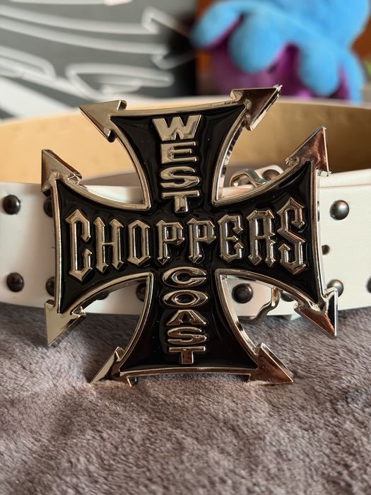 Ремінь Choppers white