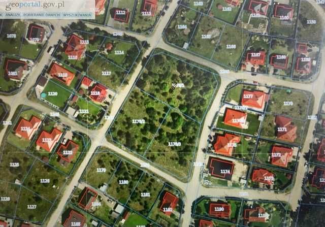 Działka usługowa Łochowo prawa strona