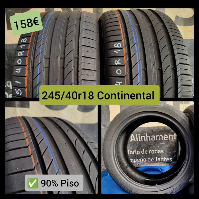 Pneus ocasião  245/40r18 245/45r18