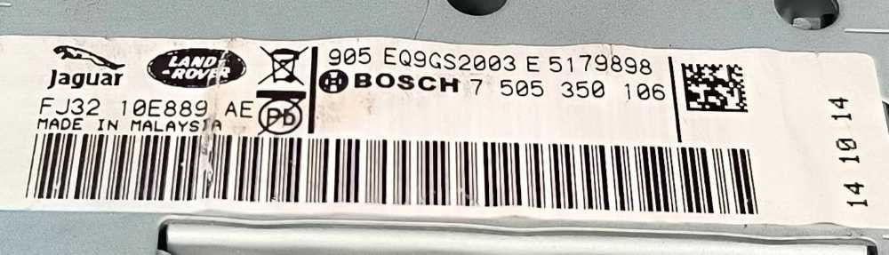 Conjunto 31357756AA - LAND ROVER RANGE ROVER EVOQUE