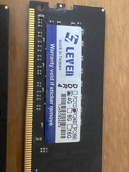 Оперативная память Leven 8гб (2*4)