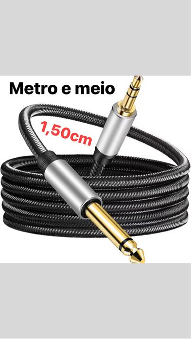 Cabo  de 6,5 mm  mono para 3,5 mm sterio