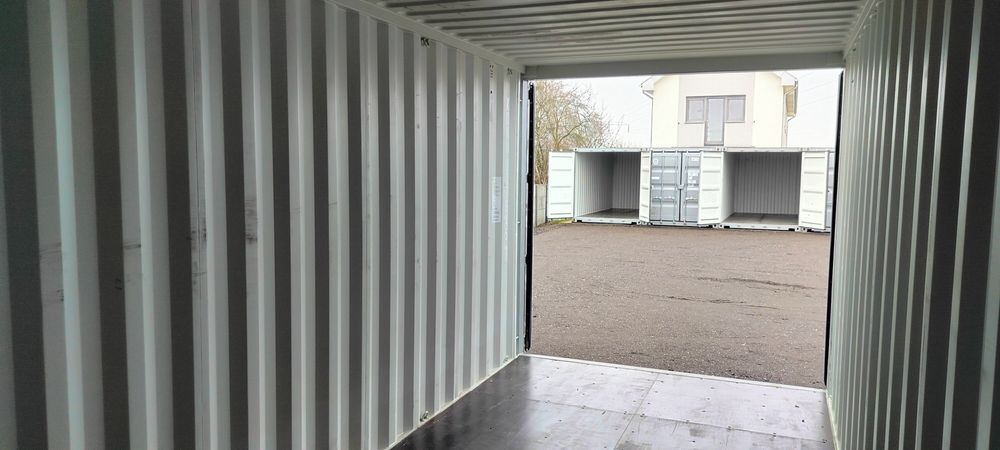 Magazyn Kontenerowy 140m2 + Plac 450m2 - Prąd Oświetlenie Monitoring