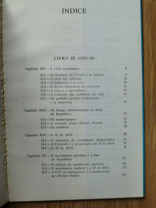 Decadência e queda da I República Portuguesa António José Telo  Vol. 2