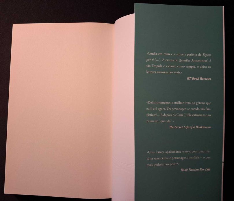 Livro "Confia em mim" - Jennifer Armentrout