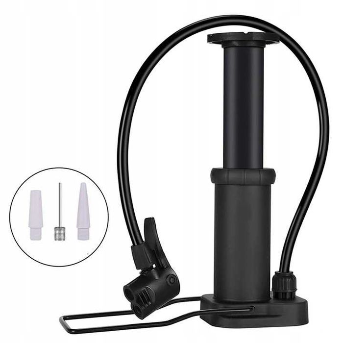 POMPKA ROWEROWA Podłogowa Nożna Do Roweru Piłek Balonów