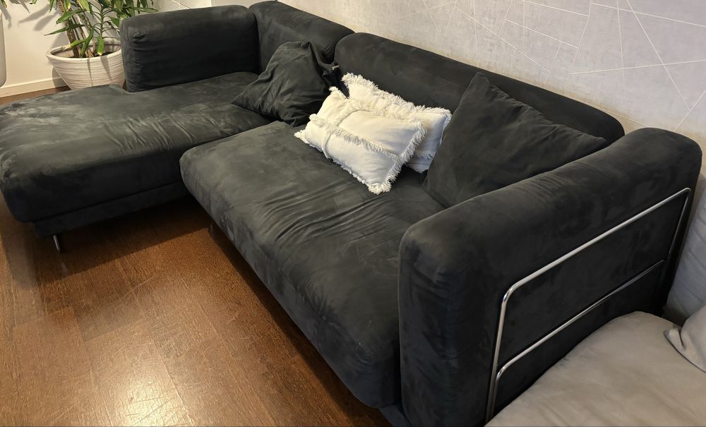 Ikea sofá com chaise longue