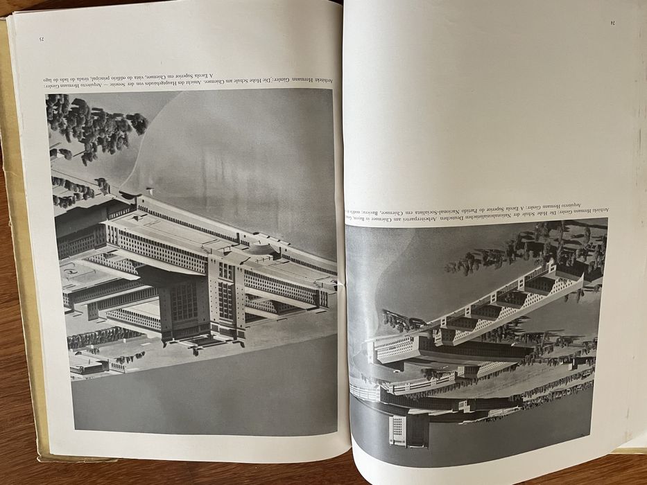 Arquitetura Edição do Inspect. Geral do Urban. de Berlim Albert Speer