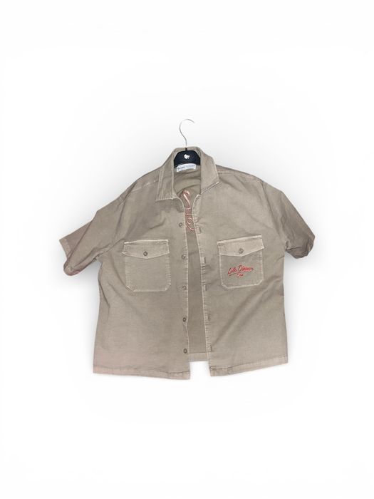 Berska late dinner shirt sand