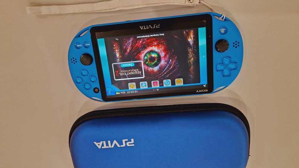 Sony Ps Vita Slim 64гиг 66игр + чехол!