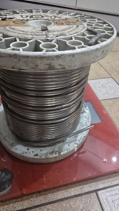 Drut do lutowania miękkiego 6,2mm 5,9kg