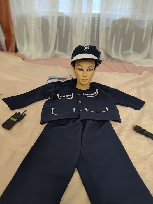 Strój przebranie policjant policjanta nowe 104 roz