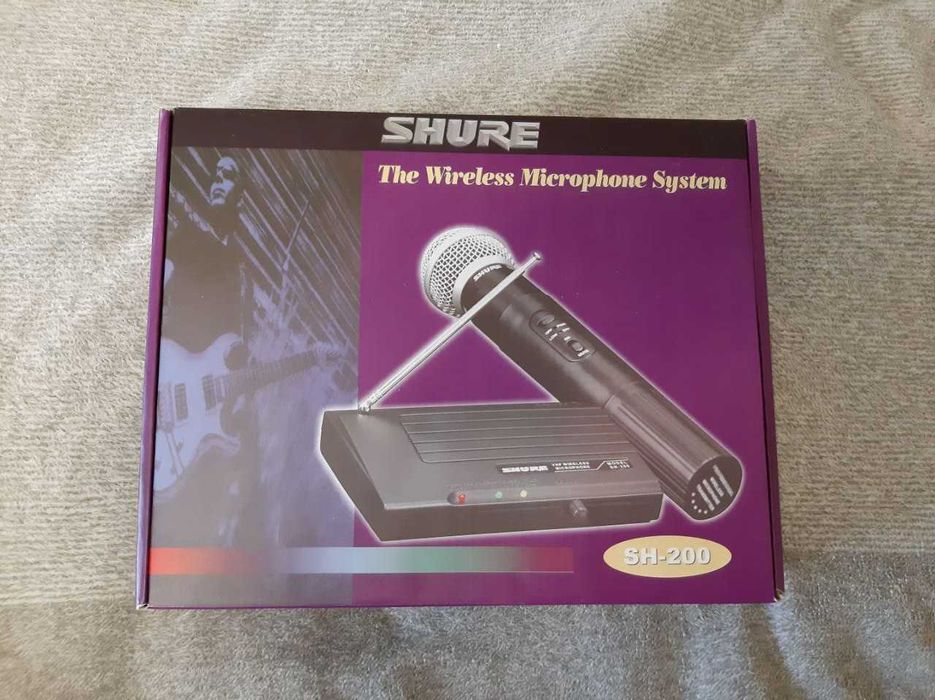 Радіосистема з 1 радіомікрофоном SH-200 + 4 батарейки та переходник