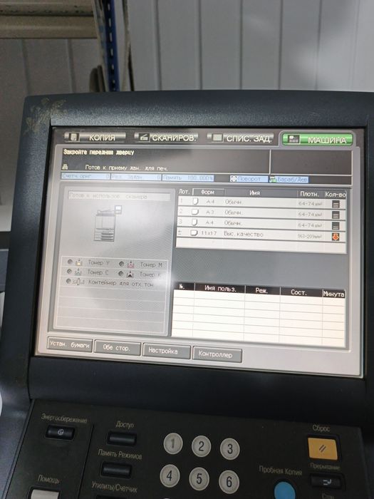 Коніка мінолта bizhub pro 5501