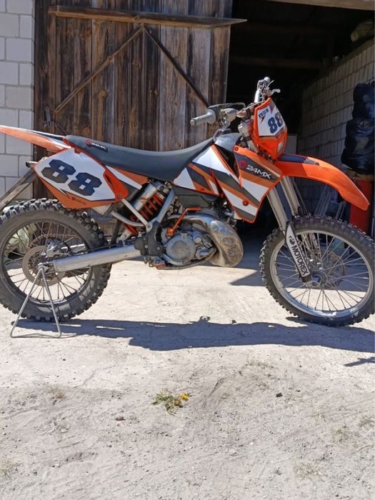 Ktm exc 200  2004 rok