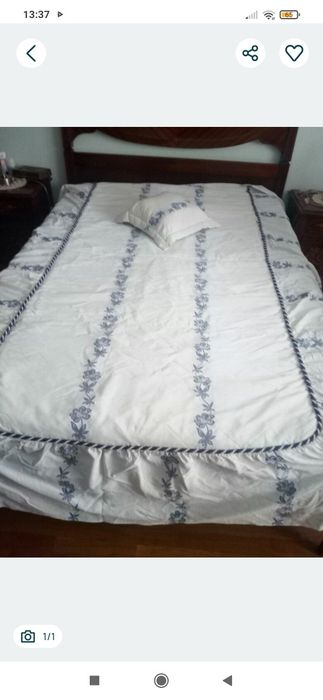 Edredom de cama de solteiro