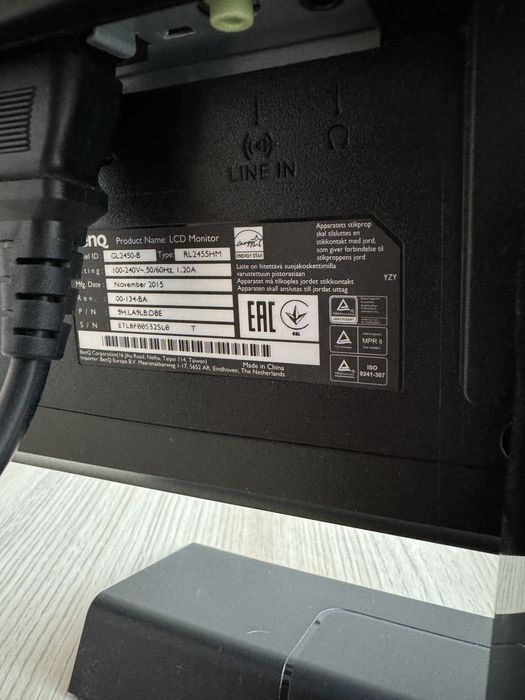 Monitor BENQ 16 cali