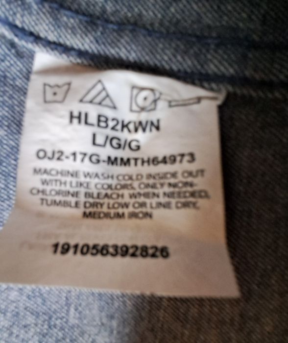 Wrangler- koszula/kurtka męska jeansowa r.L(XL