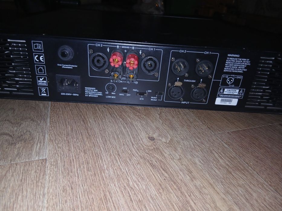професійний підсилювач deton 300