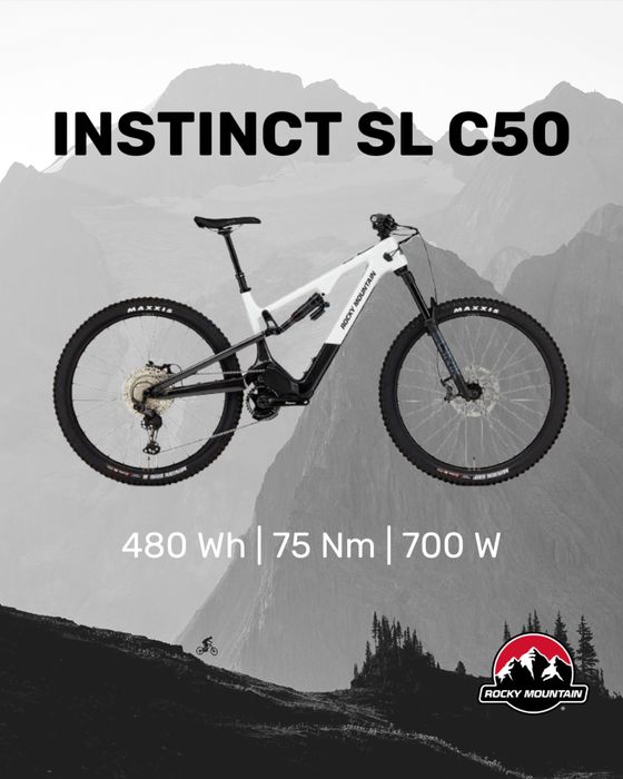 Lekki EBIKE Enduro Rocky Mountain Instinct SL C50  (FV 23%)