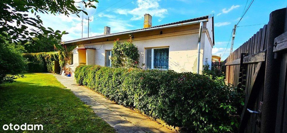 Mały domek z pięknym ogrodem