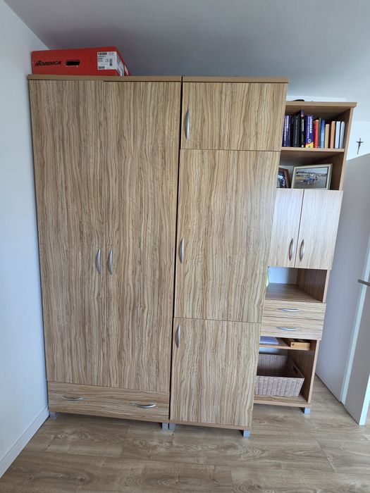 Szafa duża 85x60x210 pyta oliwkowa na zamówienie