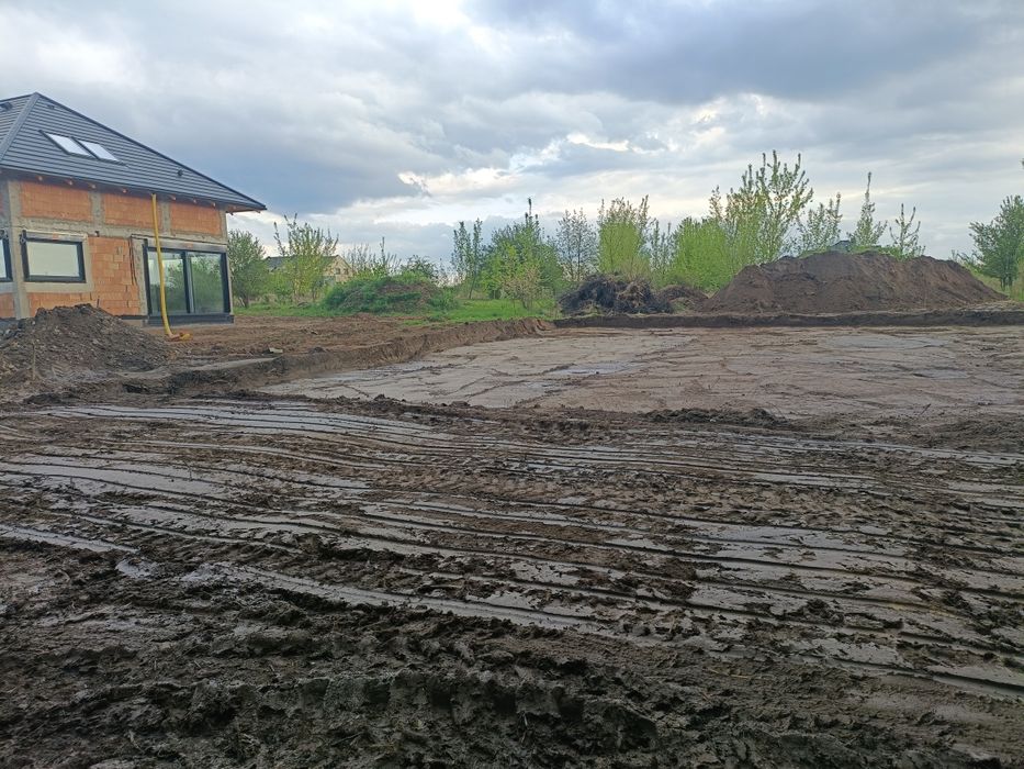 Usługi koparko-ładowarką Roboty ziemne Dopiewo ,Dopiewiec i okolice