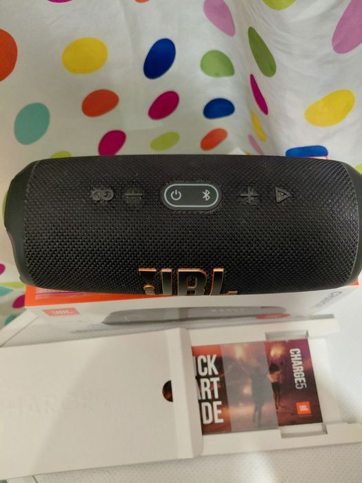Акустична система JBL Charge 5 Black (CHARGE5BLK)