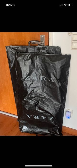 Fato cinza completo zara