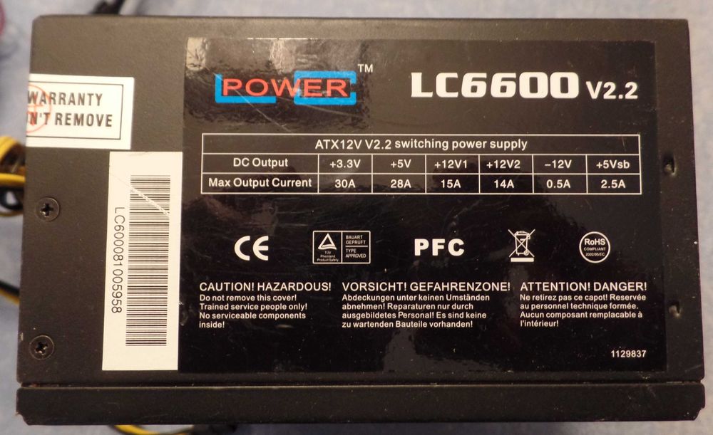 2 Fontes de PC lc6550G lc6600 (74/893)