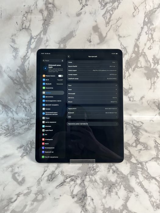 iPad Pro 12.9(Gen-3) 512Gb LTE ІДЕАЛ Айпад Про 12.9(ген-3) 512Гб ЛТЕ